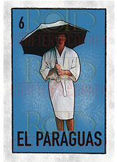 DTF Screen Print Image - 6 El Paraguas